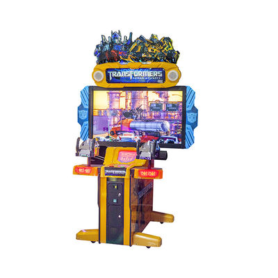 Digital 3D Display Machine Gun Arcade Game Transformers Arcade Multi Levels