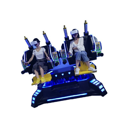 Vibrated Seats Virtual Reality Arcade Machine 7d Cinema With 3D Glasses