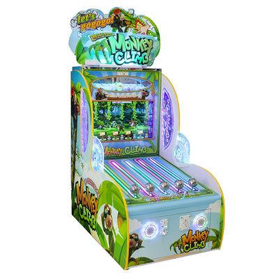 Monkey Climb Coin Operated Arcade Machines CE Approved For 2 Player