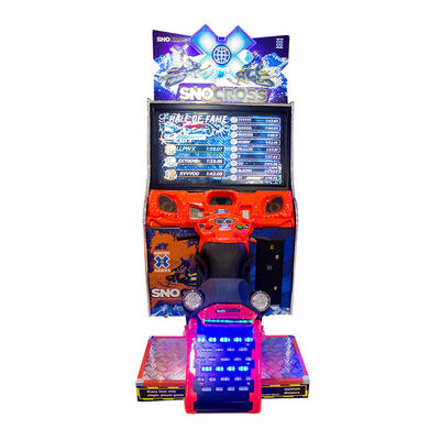 Coin op SNO Cross Snow moto driving motion simulator arcade game Coin Operated Arcade Machines