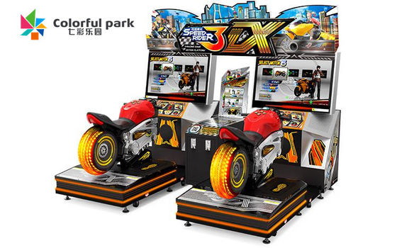180w Coin Operated Arcade Machines Crazy Speed GP Motorcycle Simulator Racing Game