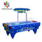 Commercial Coin Operated Air Hockey Table star light Blue Color