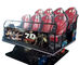 7D Cinema Virtual Game Machine 8 Seats Mecha Dynamic Wood Material