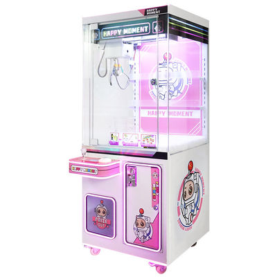 Pink Kids Toy Game Gift Doll Vending Kit Plush Toys Arcade Claw Machine For Home Kid