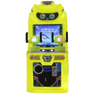 Cartoon Cute Baby Coin Mall Robot Children Twin Warrior Eagle Shooting Game Machine