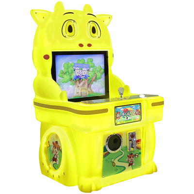 Coin op Arcade Children's Mall Robot Little Blue Hat Adventure Single Person Joystick Game Machine