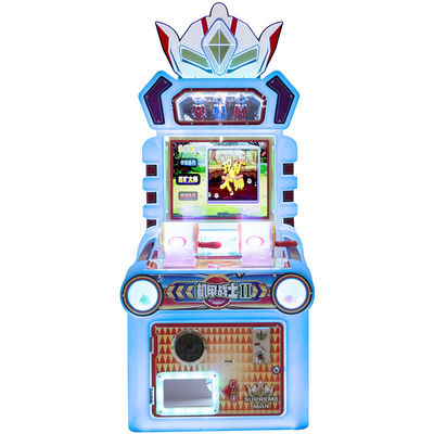Coin Management Mech Warrior Two Person Fishing Joystick Children's Arcade Games