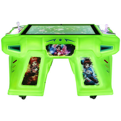 Green Coin-Op Arcade For Sale Two Person Arcade Machine Snake Game Console
