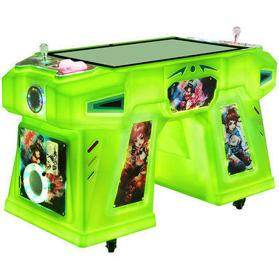 Green Coin-Op Arcade For Sale Two Person Arcade Machine Snake Game Console