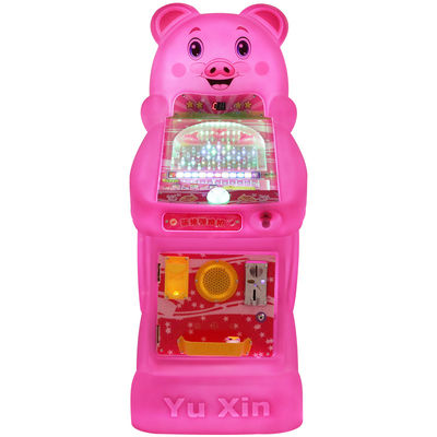 Pinball Machine Arcade Game 14mm Playful Pig  Fun-Filled Entertainment Skill Testing