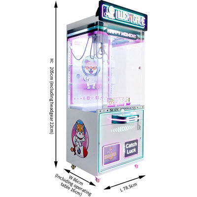 Deluxe Claw Machine Premium Prizes High-End Gorgeous Interior Exquisite Details Glittery Exterior Indulgent Claw Machine