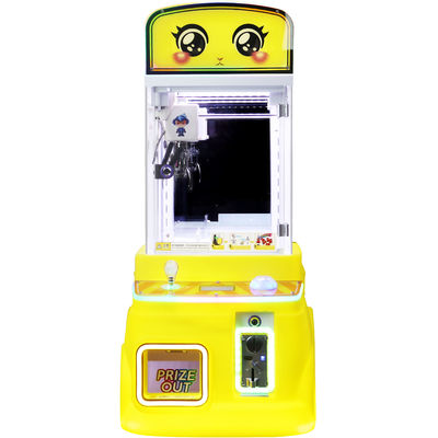 Yellow New Mini Fire Truck Toy Automatic Vending Machine Coin-operated Fun Doll Machine