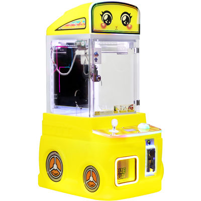 Yellow New Mini Fire Truck Toy Automatic Vending Machine Coin-operated Fun Doll Machine