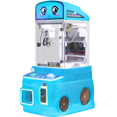 Blue New Mini Fire Truck Toy Automatic Vending Machine Coin-operated Fun Doll Machine