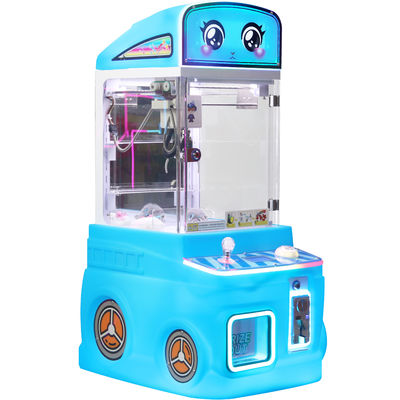 Blue New Mini Fire Truck Toy Automatic Vending Machine Coin-operated Fun Doll Machine