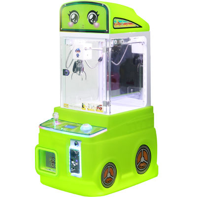 Green New Mini Fire Truck Toy Automatic Vending Machine Coin-operated Fun Doll Machine