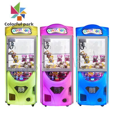 75KG Toy Grabber Claw Machine , crazy toy Arcade Claw Machine For Shopping Mall