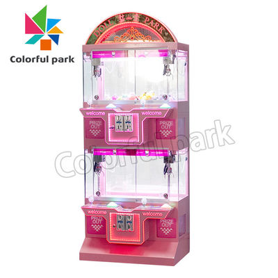 Coin Operated Toy Claw Crane Machine Prize Arcade Game for four people
