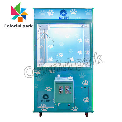Single Player Custom Claw Machine For Game Center With color changing light