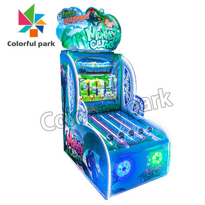 Monkey Climb Arcade Ticket Machine Squirrel Push FRP Material For Game center