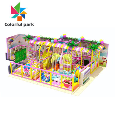 LLDPE Plastic Soft Indoor Playground Anti UV Anti Static Stainless Steel Springs
