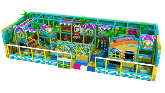CE Space Themed Indoor Playground , LLDPE Indoor Amusement Park Equipment