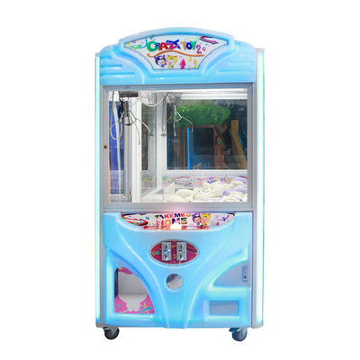 Candy Plush Toy Claw Crane Machine , Metal Cabinet Magical Claw Machine