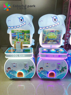 Hammer Knocking Coin Game Machine Little Dolphin LED Screen Lottery Arcade Machine
