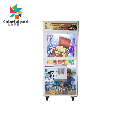 Kids Playground Pirate Hook Claw Machines Mini Lifting Crane Vending Machines