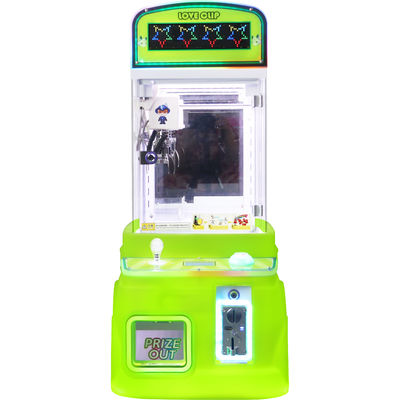 Green Children's Doll Machine Arcade Game Mini Claw Factory Direct Sale