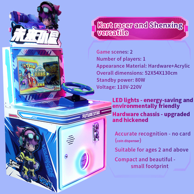 A New Type Of Indoor Arcade Coin-operated Children's Racing Game Machine