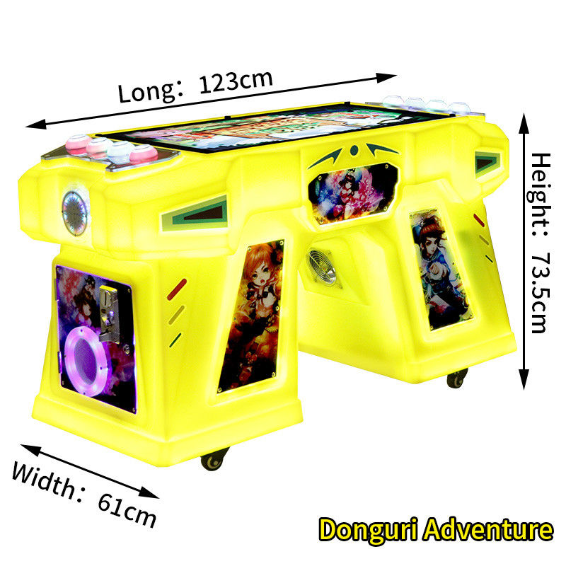 Double Player Same Screen Battle Bullfighting Quick Response Children's Button Tapping Game