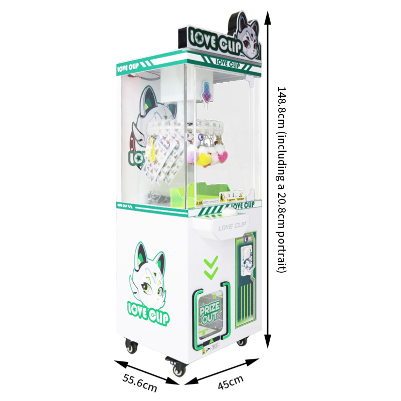 Amusement Park Children's Candy Game Machine Vending Machine Arcade Clip Machine
