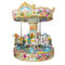 6 Players Amusement Park Carousel Rides Coin Operated Kids Arcade Game Machine