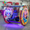 Theater Coin Pusher Arcade Machine 360 Degree Rotating Wheel Happy Leba Car Chair Swing Car