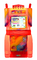 150W Coin Operated Kid Arcade Machine Red Hit Button Catching Mouse Lottery Game Machine