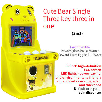 17-inch Single-player Coin-operated Three-key Three-in-one Game Machine