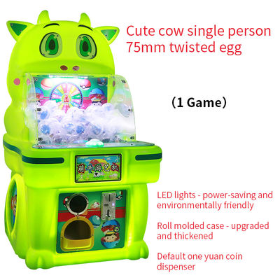 75mm Coin-operated Egg-shaped Rotating Arcade Basketball Game Console Cabinet