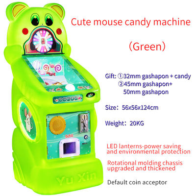 Sweet Machine Grabber Candy Arcade Machine Game Cute Mouse Colorful Candy Dispenser