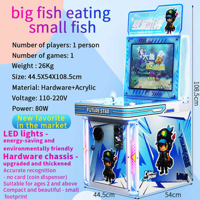 Big Fish Eating Small Fish Hungry Predator Fish Eat Fish Joystick Coin Operated Game Machine