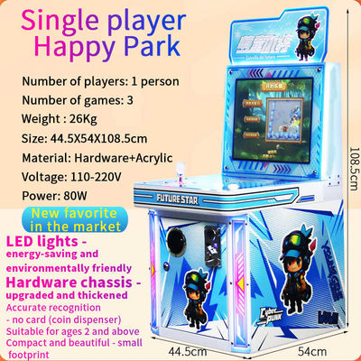 Single Player Happy Amusement Park Game Arcade Game Machine Video Game Coin Logistics Tracking